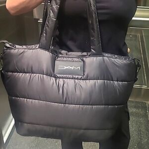 MAC Cosmetics Black Padded Cosmetic Bag